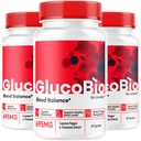(3 Pack) GlucoBio כמוסות - גלולות תמיכה ב- Gluco Bio רשמי, פורמולה מתקדמת עבור איזון כולל, GlucoBio Pills, תוסף Glucovio, ביקורות Glucovio, 90 קפסולות במשך 3 חודשים