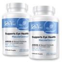 Macular Control הםDS 2 ויטמין עיניים + Lutein 10 מ"ג + Zeaxanthin 2 מ"ג, 25 מ"ג Zinc, ויטמין C & Natural E - Doctor Formulated Eye Support Supplement (360 קפסולות) 6 חודשים אספקה