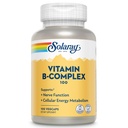 SOLAרי ויטמין B Complex 100 מ"ג - אנרגיה סלולרית, עצבנות ובריאות הלב - תכונות את כל 8 B Complex ויטמינים - ויטמין B12, B1, B2, B3, B6, Niacin, Folic Acid ו- Biotin - טבעוני, 100 משרתים