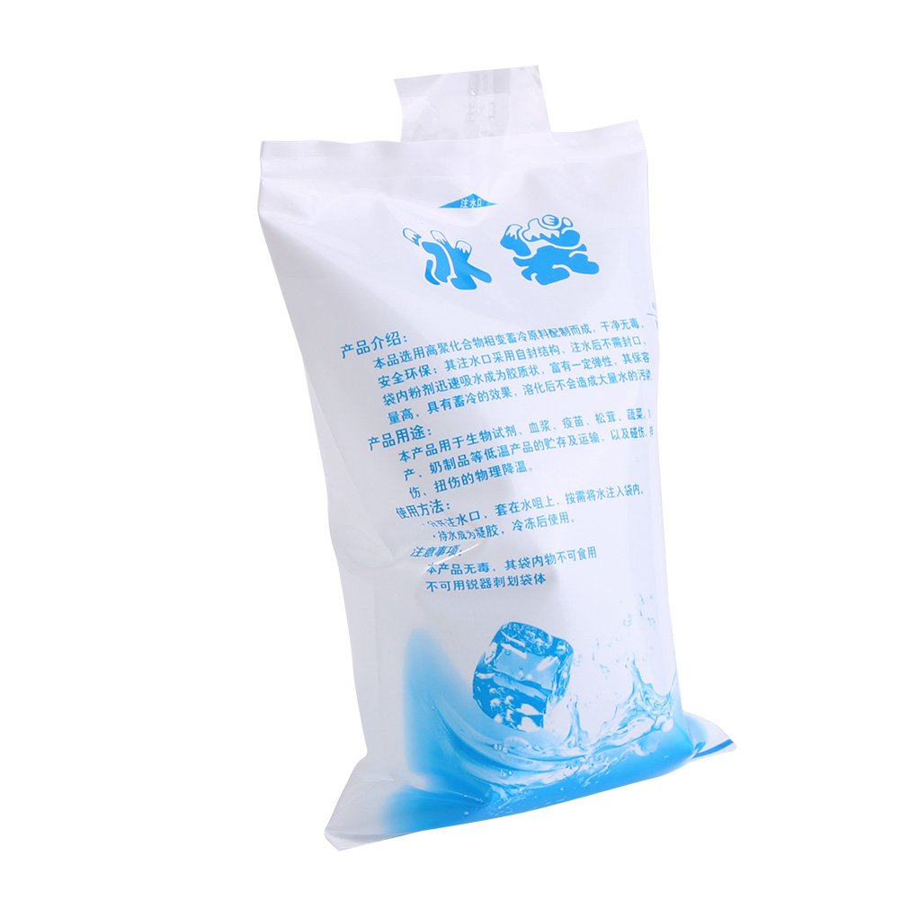 Cold Gel Ice Pack for Cooler Set, Slim ו-Freezer Packs Ice Packs for Breakfast Bags Reusable Ice Bag for shipping Frozen Food and Injuries (200 מ"ל)