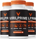 (3 Pack) VirilPrime Pills, Official Viril Prime Capsules, Premium Male Formula to Fuel Daily Energy, Stamina & Peak Performance, Supports Overall Health and Fitness, Natural VirilPrime (180 Capsules)