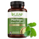 B'LEAF NATURE Organic Moringa קפסולות 1000 מ"ג, 90 Count - מורסה קפסולות עם אבקת Olefeira אורגנית לתמיכה בחיסון, אנרגיה ומאזן - טבעונית, non-GMO עבור תוספי בריאות יומית