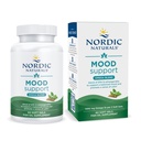 Nordic Naturals Mood תומך אומגה - Unflavored - 60 Soft Gels - 1400 מ"ג אומגה 3 תוספת עם EPA & DHA - מקדם איזון Mood ו Serenity - Non-GMO - 30 משרתים