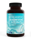 Bio Emblem Magnesium Glycinate עם Zinc - 300mg Chelated Magnesium תוסף - High Absorption Not-GMO 2in-1 Complex - תמיכה כספית, שרירים, עצבים - 90 קפסולות