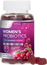 פרוביוטיקה עבור נשים חניכיים עם Cranberry - 6 Premium סטרינס עבור PH Balance - נשים פרוביוטיקה לבריאות העיכול, Vaginal & Immune תמיכה, נשים Probiotic Feminine בריאות חניכיים - 60 מסטיקנים