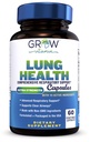 גדל ויטמין Lung Health, תוספת תמיכה הנשימה, Lung Health תוספת תמיכה כוח, Lung ניקויse פורמולה עם ויטמין C כדי לתמוך במערכת Bronchial, הנשימה Clear Airways - 60 קפסולות