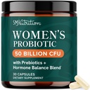 Probiotics for Women | 50 מיליארד CFU for Vaginal, pH Balance & Digestive Health Support