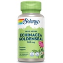 SOLA Echinacea Goldenseal - תערובת עוצמתית של שני תוספי צמחי עבור תמיכה בריאות - 250 מ"ג Echinacea Root ו- Goldenseal Root - Non GMO, טבעוני, Gluten Free, 60 ימים ערבות, 100 משרתות