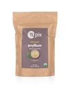 Yupik אורגני Whole Husk Psyllium 8.8 Oz (Pack of 6), 95% Purity, Soluble סיבים, USDA מוסמך, non-GMO, כשר, Gluten-Free, Sugar-Free & Fat-Free, Unflaved, מבוסס צמחים