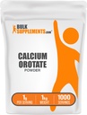BulkSupplements.com Calcium Orotate אבקה - תוסף Calcium, High Bioavailability - Unflavored & Gluten Free, 1g לכל משרת, 1kg (2.2 lbs) (Pack of 1)