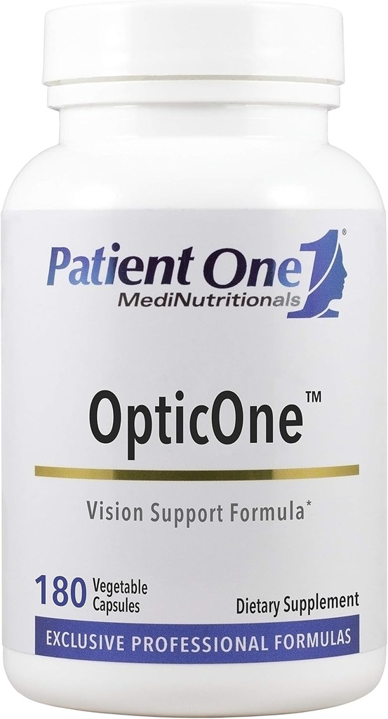 מטופל One OpticOne | תוסף לתמיכה ב- Optic Nerve Health and Eyesight function* | עם ויטמינים A ו- E, Lutein, ALA ועוד | 180 קפסולות