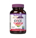 Bluebonnet Nutrition Ladies' One 40+ Whole Food-Bed Multiple, Women Multivitamin for Women 40+, Soy-Free, non-GMO, Gluten Free, 30 קפסולות ירקות, 30 משרתים