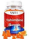 VAITE Yohimbine HCl Gummy 15 מ"ג - סוכר חינם, אנרגיה ללא GMO ותמיכה עבור גברים ונשים, Antioxidants, Yohimbe Bark לחלץ, שיפור ביצועים - תמיכה ייצור אנרגיה - 60 מסטיקים