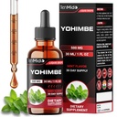 תוספי Yohimbe עבור גברים ונשים - Yohimbine 10 מ"ג טיפות מים חינם, טבעוני, non-GMO - 30 מ"ל 1 Fl OZ