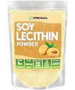 XPRS Nutra Soy Lecithin אבקת מזון רמות שומן רמות - מתאים לבישול, Baking ועוד - טבעוני ידידותי Soy Lecithin אבקת בישול עזרה (8 אוונס)