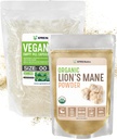 XPRS Nutra Organic Lion's Mane 8 Ounce עם Size 00 קפסולות ריקות תוסף