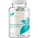 Phosphatidylserine Nootropics Brain Support - תוספת זיכרון מתקדמת לתמיכה בתפקוד המוח עם DMAE Gotu Kola וג'ינקגו Biloba - Non-GMO טבעוני & Made בארה"ב (60+ משרתים)