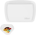 1 Pieces Pill Organer Reusable Pocket Pill Case Open Pill Pouch Silicone Small Pill Box Pill Container Pill Holder Pill Bags ארגון תרופות, ויטמינים וטאבלטים לנסיעה (White)