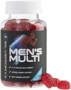 Multivitamin for Men - Complete Daily Mens Multivitamin Gummies עם ויטמין D, ויטמין B, Zinc & More - אנרגיה, זיכרון, Focus & Immune בריאות תמיכה - 13 ויטמינים ומינרלים חיוניים - 60 קפסולות