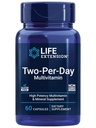 Life Extension Two-Per-Day Multivitamin - for Heart, Brain, Blood Vessel & cell Health - ויטמינים ומינרלים חיוניים ל- Well-Being - Two Per - Gluten-Free - Non-GMO - 60 קפסולות
