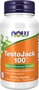 עכשיו תוספי מזון, TestoJackTM 100 עם LJ100®, תמצית סטנדרטית חזקה של טונגקאט עלי (Eurycoma longifolia), Tribulus ו ZMA®, 60 ואג קפסולות