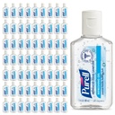 Purell מתקדם יד Sanitizer מרעננים גל, ניקוי Scent, 1 floz Travel Size להפוך את הבקבוק (Pack של 72) - 3901-72-CMR