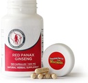 חלבלנד ניהול LLC 100% Authentic קוריאני Red Panax גינזנג קפסולות -500 מ"ג. Potent Ground גינזנג שורש אבקת - No Fillers, Binders או תוספות אחרות.