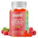 מגנזיום Glycinate Gummies 500 מ"ג מגנזיום תוספת חניכיים, Threonate 200 מ"ג, ויטמין D,B6, B12, Calm Mood, כאבי שרירים, בריאות עצבית, תמיכה העצם 60 הרוזן
