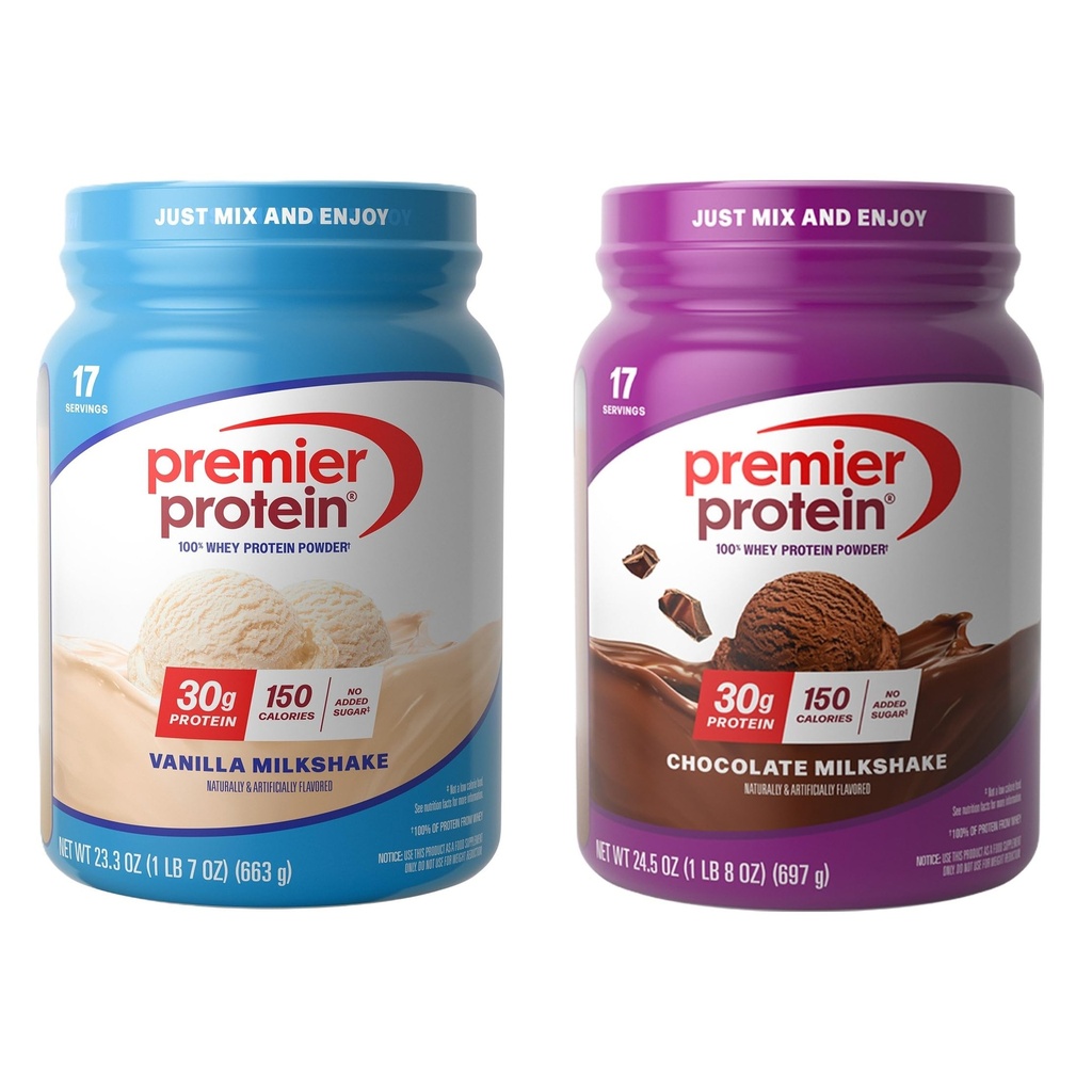 Bundle של חלבון ראש הממשלה 100% אבקת Whey אבקת Tubs, שוקולד Milkshake + Vanilla Milkshake