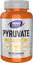 Now Foods Sports Nutrition, Pyruvate (Pyruvic Acid) 600 מ"ג, ייצור אנרגיה *, 100 קפסולות Veg