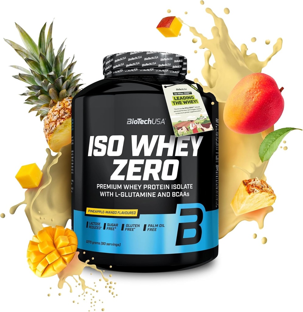 Biotech USA Iso Whey Zero 2.27kg Pineapple מנגו על ידי BiotechUSA