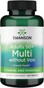 Swanson Geromulti Without Iron (Multivitamin for קשישים) 100 Tabs