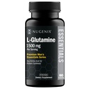 Nugenix Essentials L-Glutamine, 1500 מ"ג 100% הבוטני L-Glutamine Amino Acid, סינתזה חלבונים, תמיכה בתפקוד התאי, 60 קפסולות