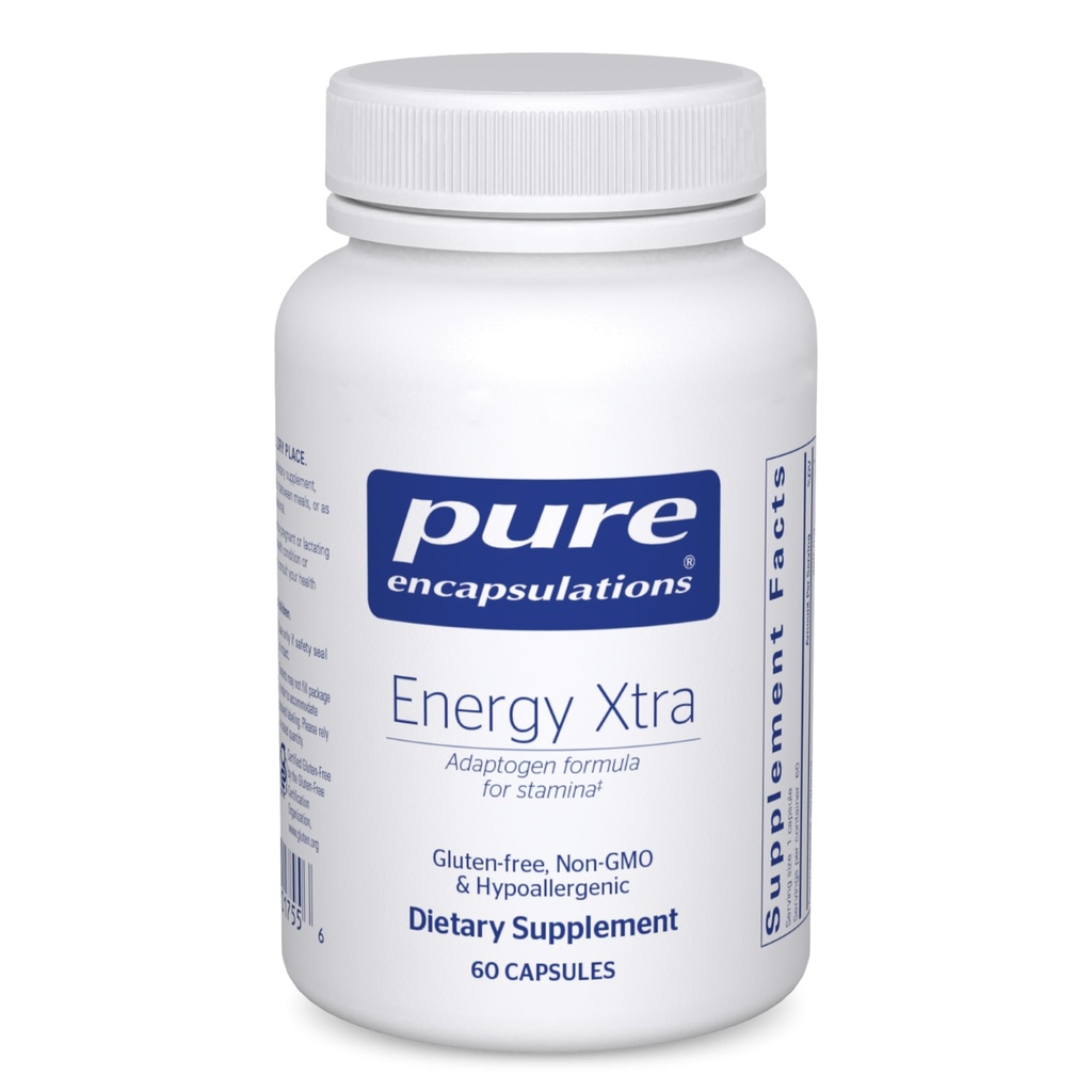 Pure Encapsulations אנרגיה Xtra | הסתגלות פורמולה עבור Stamina* | 60 קפסולות