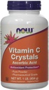 Now Foods ויטמין C Crystals 1 lbs