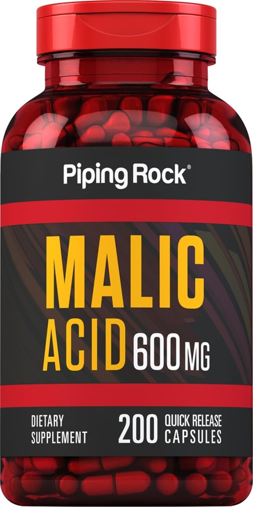 Piping Rock Malic Acid קפסולות