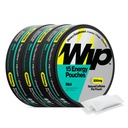 Wip Energy Pouches, סוכר חופשי תערובת עם 200 MG Natural Caffeine, B ויטמינים, מינרלים L האננין לתמיכה באנרגיה, Pre Workout for Active Lifestyles, Mint, 3 Cans, 15 Pouches לכל יכול
