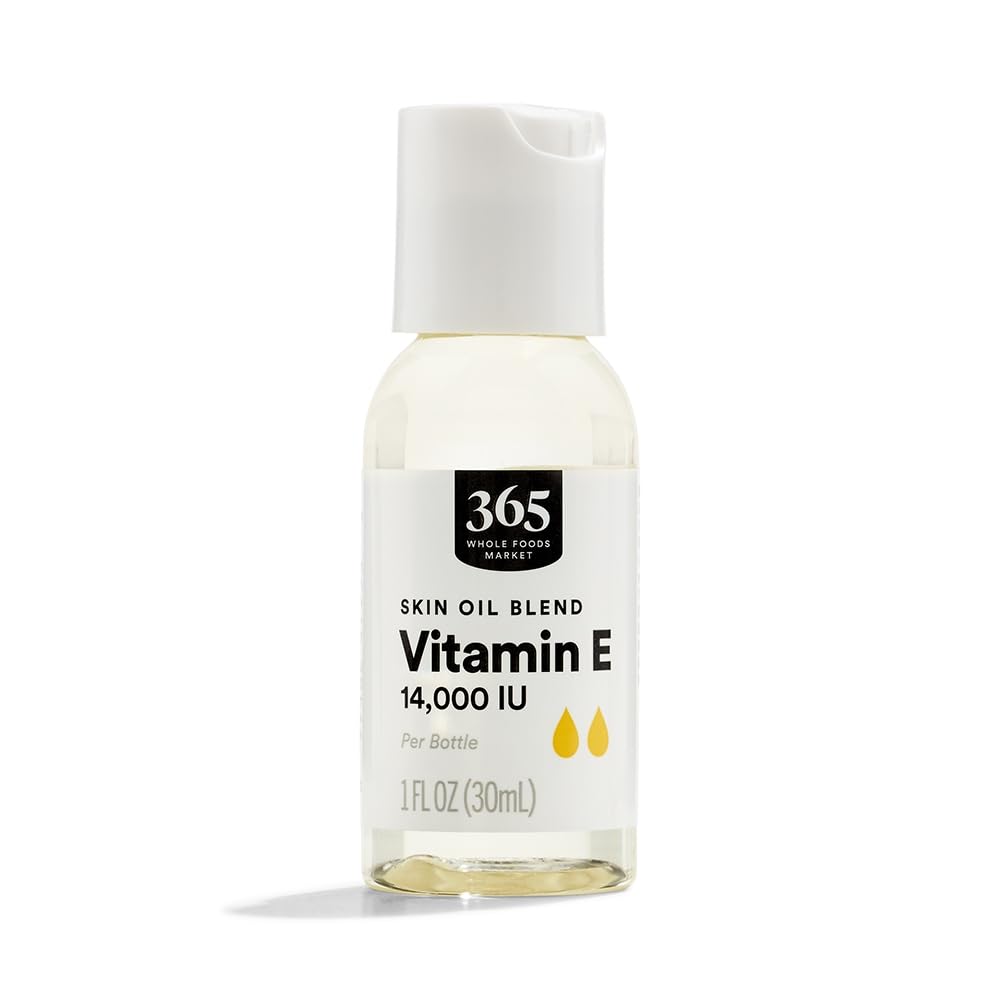 365 על ידי Whole Foods Market, ויטמין E Skin Oil 14, 000 IU, 1 Fl Oz