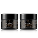 Shilajit Resin עם Fulvic Acid & Trace מינרלים, המקורי סיביר שילאג'יט טהור עם 85+ תוסף חומצה תרמית עבור אנרגיה & Immune System - 100 משרת / 50g (2 Pack), Gel