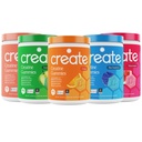 צור Creatine Monohydrate Gummies - High Five Bundle - Sour Peach, Sour Apple, Watermelon, Blue Raspberry & Orange - Creatine Gummies for Women & Men, NSF מוסמך, צד שלישי נבדק, (5-Pack)