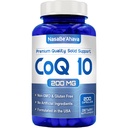 CoQ10 200 קפסולות מ"ג טבעוניות ידידותיות Coenzyme Q10 200 מ"ג מ- Easy Absorption Ubiquinone תוסף עבור Skin Heart and Energy Support; Made in the USA in cGMP מתקנים (200 משרתים)