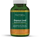 הרמוני Nutraceuticals Papaya Leaf העליון לחלץ את הגמישות הגבוהה ביותר ביואקטיביות מקסימלית אורגני ד"ר חניכיים של מסטיקמן 120 קפסולות טבעוניות Synergized עם Triperine
