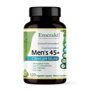 EMERALD LABS Men's 45+ Clinical Multivitamin לתמיכה מקיפה, Bone & Heart Health * - מיועד לגברים 45+ - Gluten-Free & Vegetarian - 120 קפסולות ירקות (30 ימים אספקה)