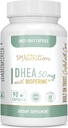 DHEA 50 מ"ג | תמיכה הורמונלית ואנרגיה | 3 מונטה | תוספת תמיכה בריאה עבור נשים וגברים | Gluten-Free, Vegetarian, Non-GMO, צד שלישי נבדק | 90 קפסולות Per Bottle