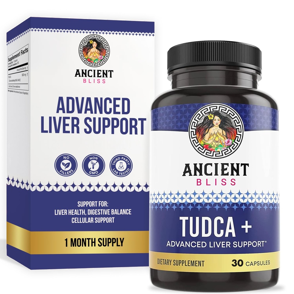הקודם Bliss Tudca 500 מ"ג, 30 קפסולות (Tauroursodeoxycholic Acid) - Bile Salts Liver Support Supplement, Natural Bitter Taste- Friendly, Non GMO, Gluten Free כמוסות (30 קפסולות (Pack of 1))