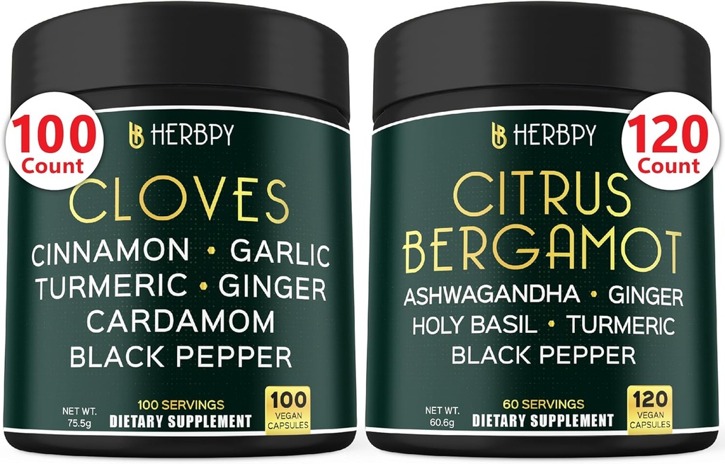 Bundle 7in1 Cloves תוסף & 6in1 Citrus Bergamot Complex