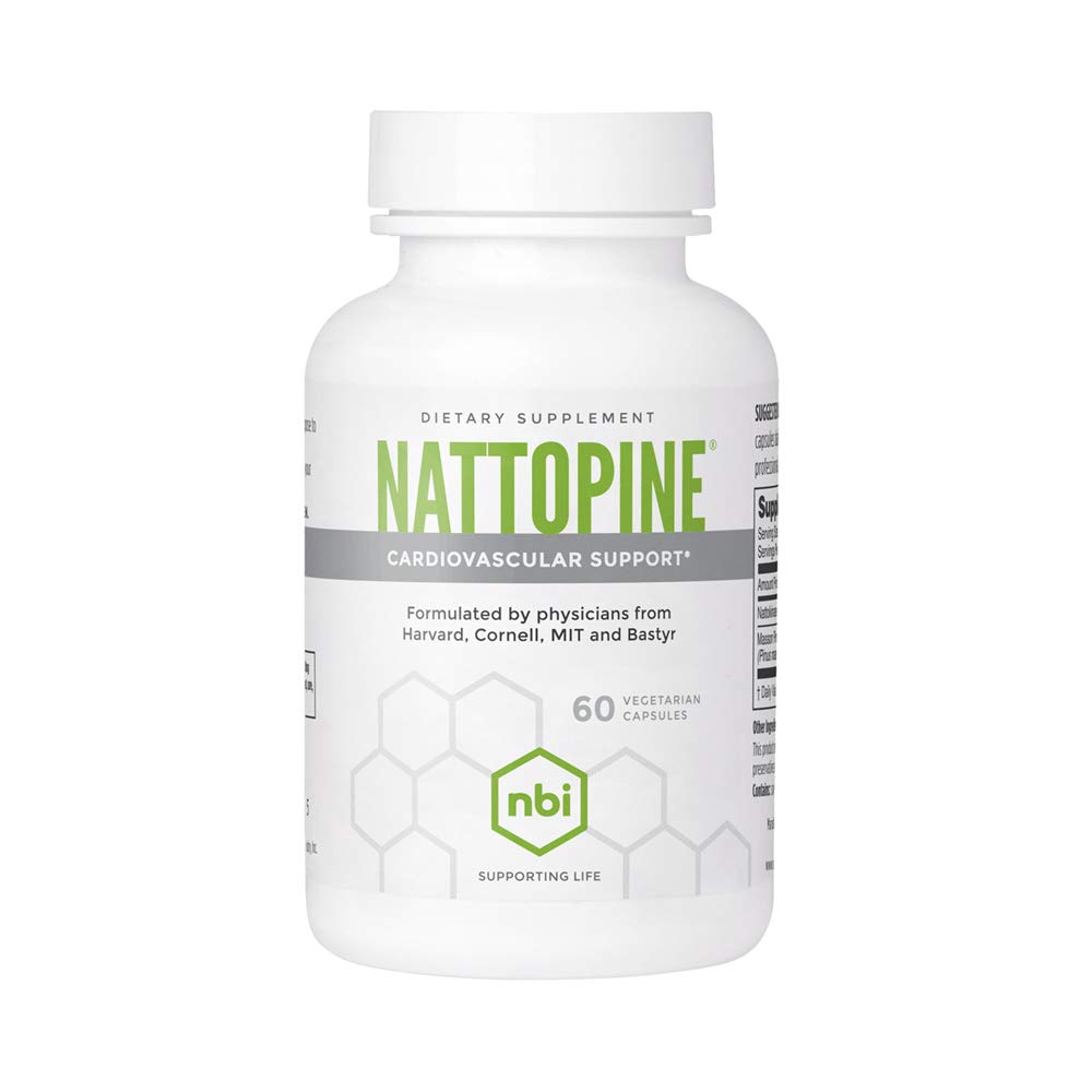 NBI NattoPine, תמיכה גופנית בריאה לגברים ונשים | 60ct Veggie כמוסות