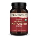 Dr. Mercola אורגני Chewable Tart Cherry, 30 משרתים (30 קפסולות), non-GMO, Gluten Free, Soy Free
