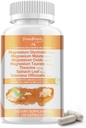 Magnesium Glycinate 500 מ"ג לשרת, עם Malate, Turate & Oxide, Magnesium תוספת עבור שריר, העצם, Sleep ו- Digest, 120 קפסולות טבעוניות, Non-GMO.