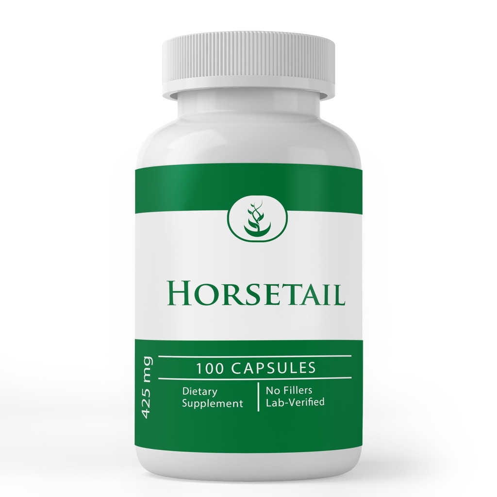 Pure Original Ingredients Horsetail, (100 קפסולות) Always Pure, No Additives או Fillers, מעבדה מאומתת